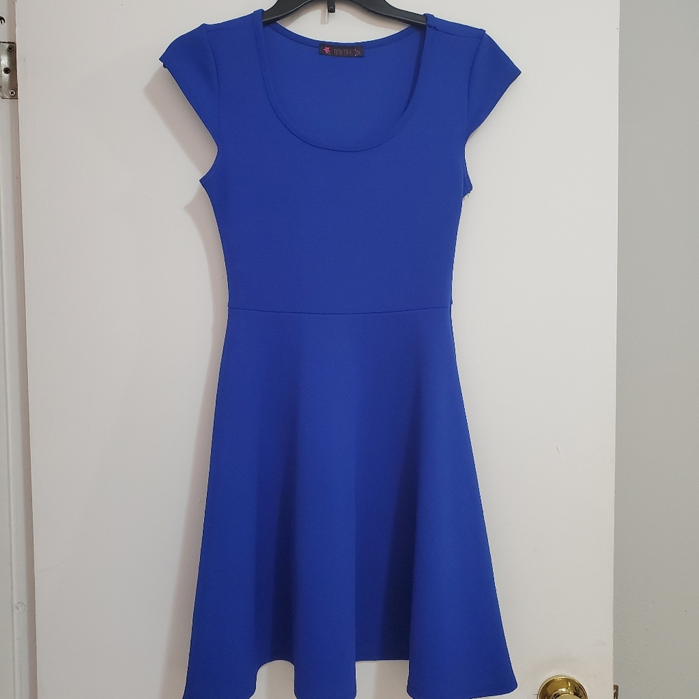 Blue dress